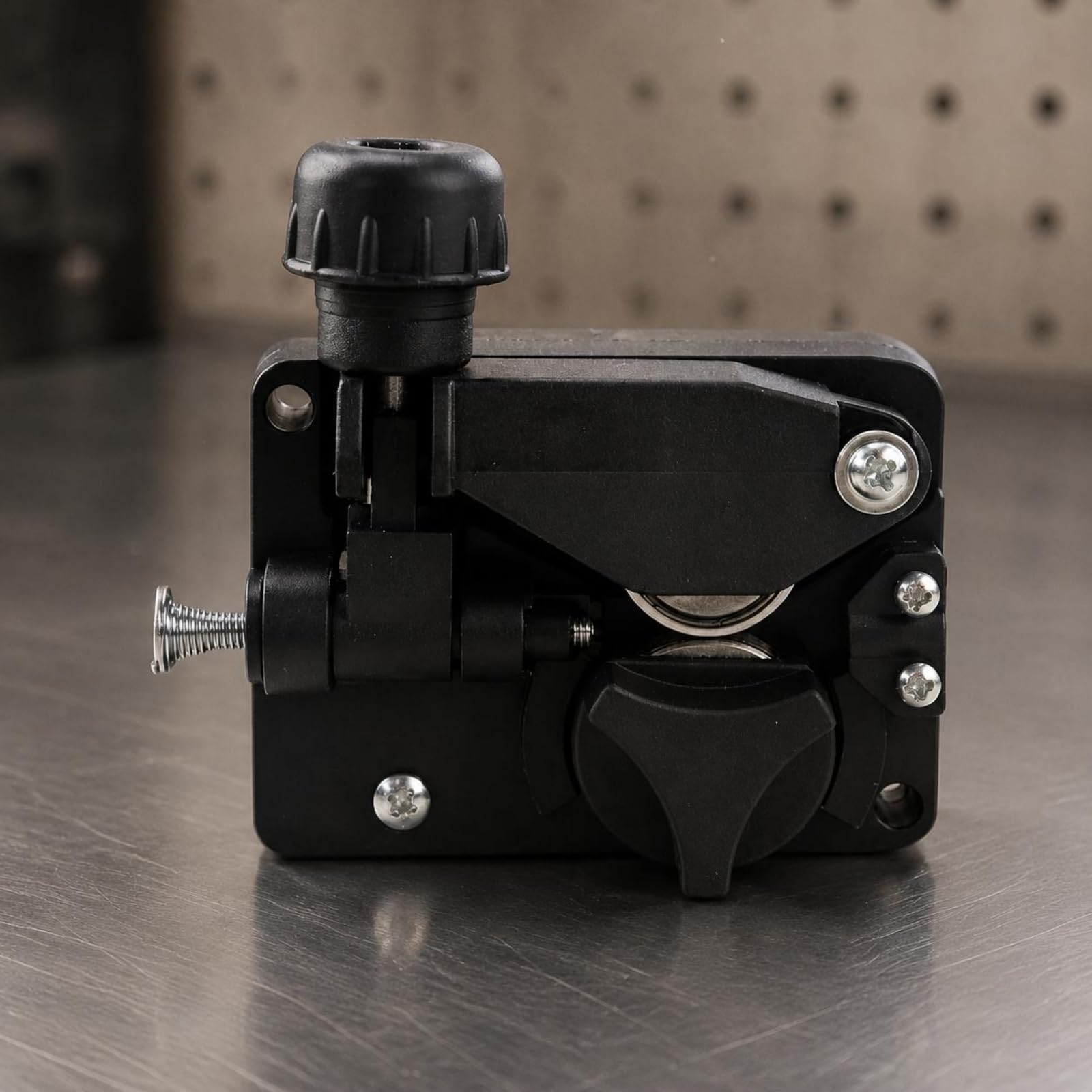 Milageto Dévidoir de Moteur Assemblé Moteur d'Alimentation Fil Module de Dévidoir Ensemble d'Entraînement Structure Compacte Serviceable avec Vis Apparentes, style to 2