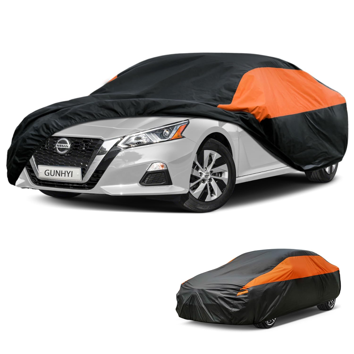 GUNHYI Waterproof Sedan Full Car Cover Custom Fit Nissan Altima