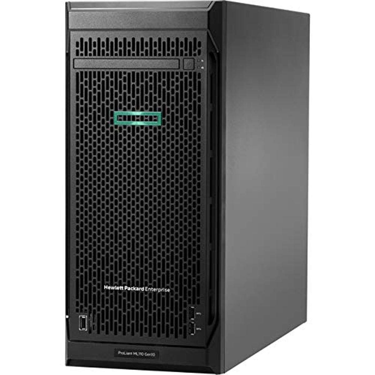 Hewlett Packard Enterprise HPE ProLiant ML110 G10 4.5U Tower Server - 1 x Xeon Silver 4210-16 GB RAM HDD SSD - Serial ATA/60
