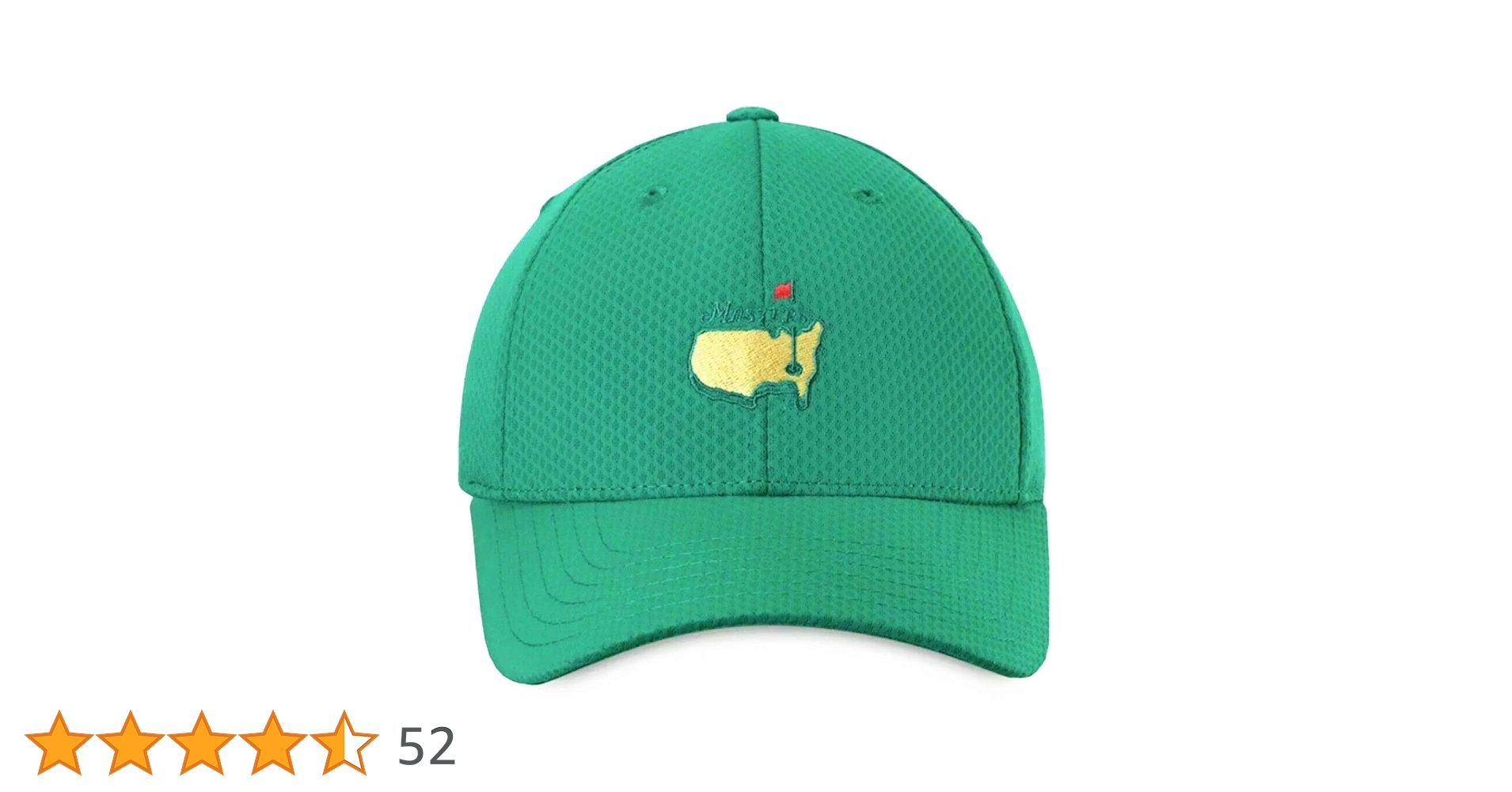 Amazon | マスターズ ゴルフハット グリーン パフォーマンス