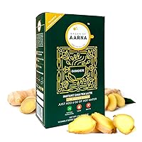 Vista 12 de Bagan of Aarna Instant Cardamom Chai, mezcla de té especiado totalmente natural, auténtico polvo de chai con sabor natural, hace 10 tazas