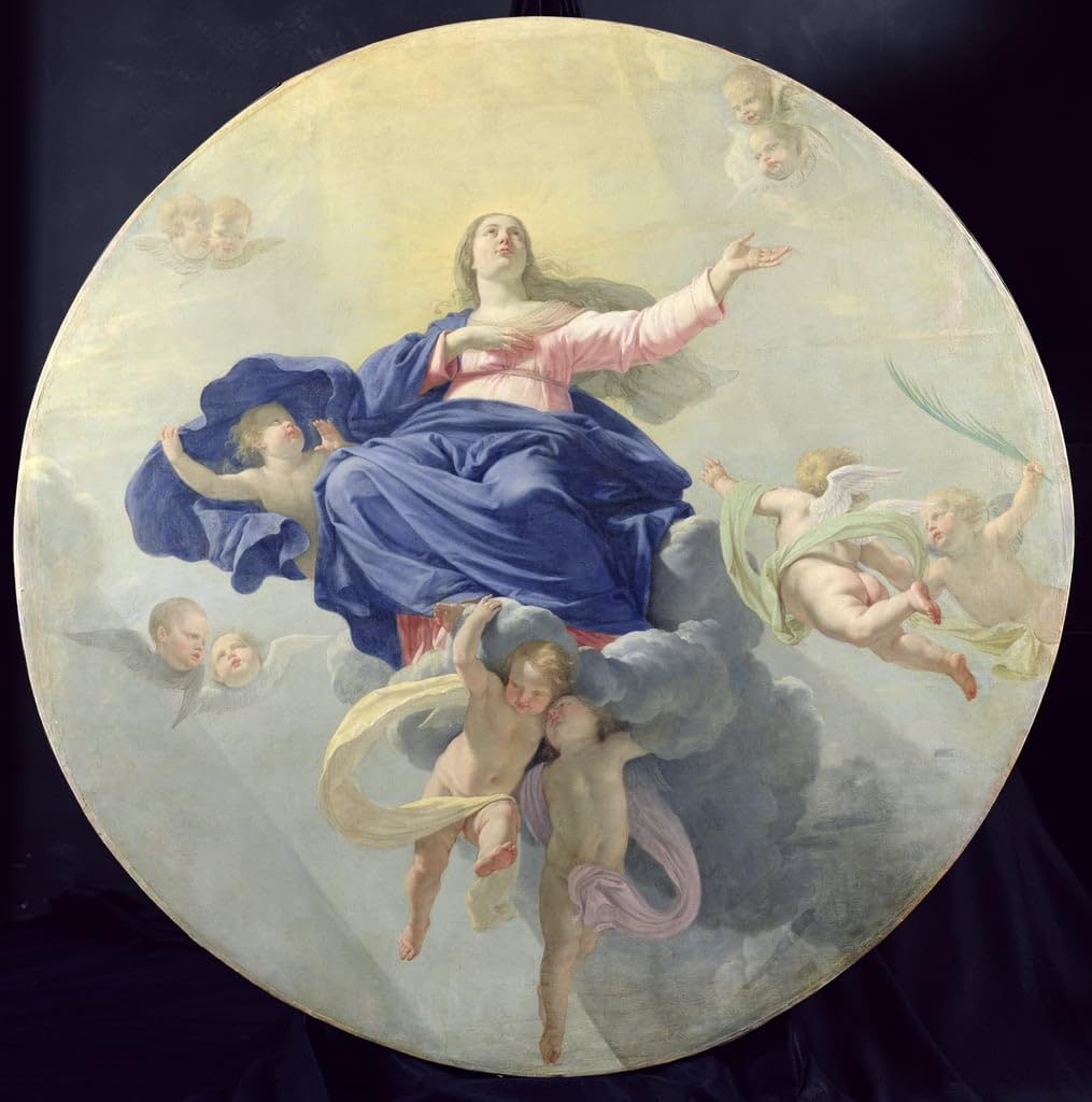 Peinture d'art Philippe De Champaigne affiche de qualite pour decoration de salon 60x90cm