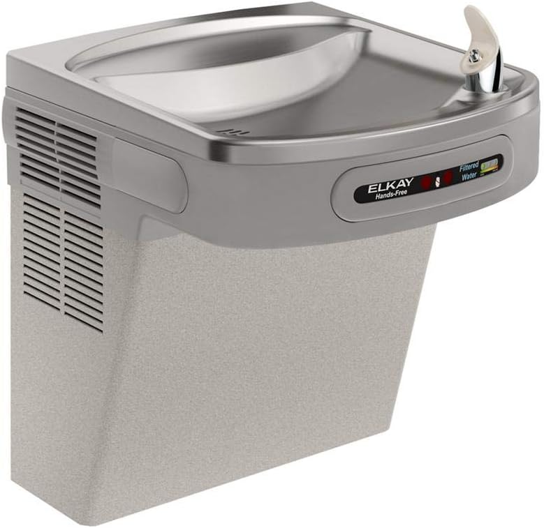 Cooler Wall Mount ADA Hands-Free Filtered, 8 GPH Light Gray Granite