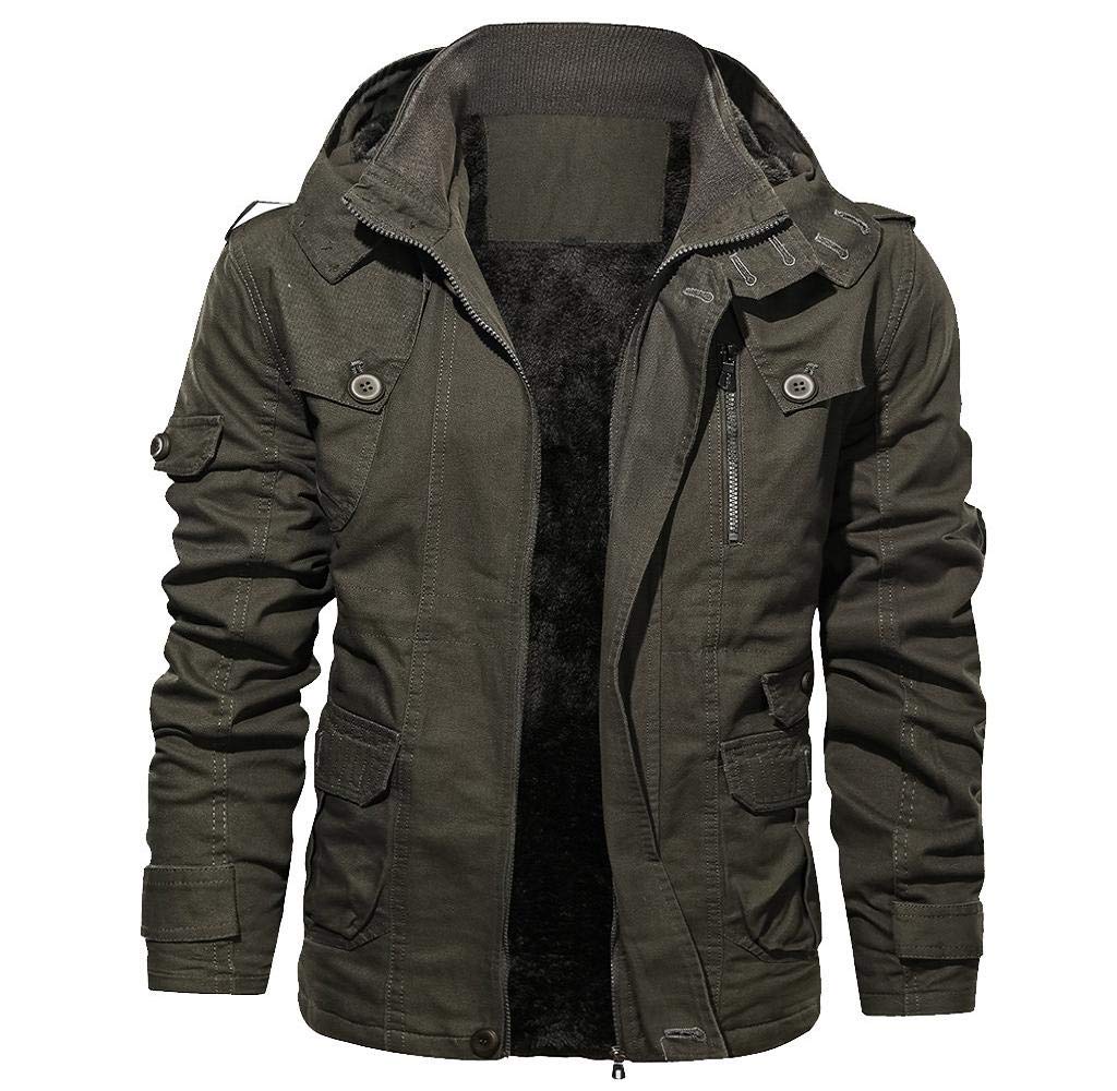 Tattico Softshell Giacca Outdoor Militare Pile Fodera Impermeabile Antivento Giubbotto con Felpa Cotone Uomo Zip Cappotti Uomo Inverno