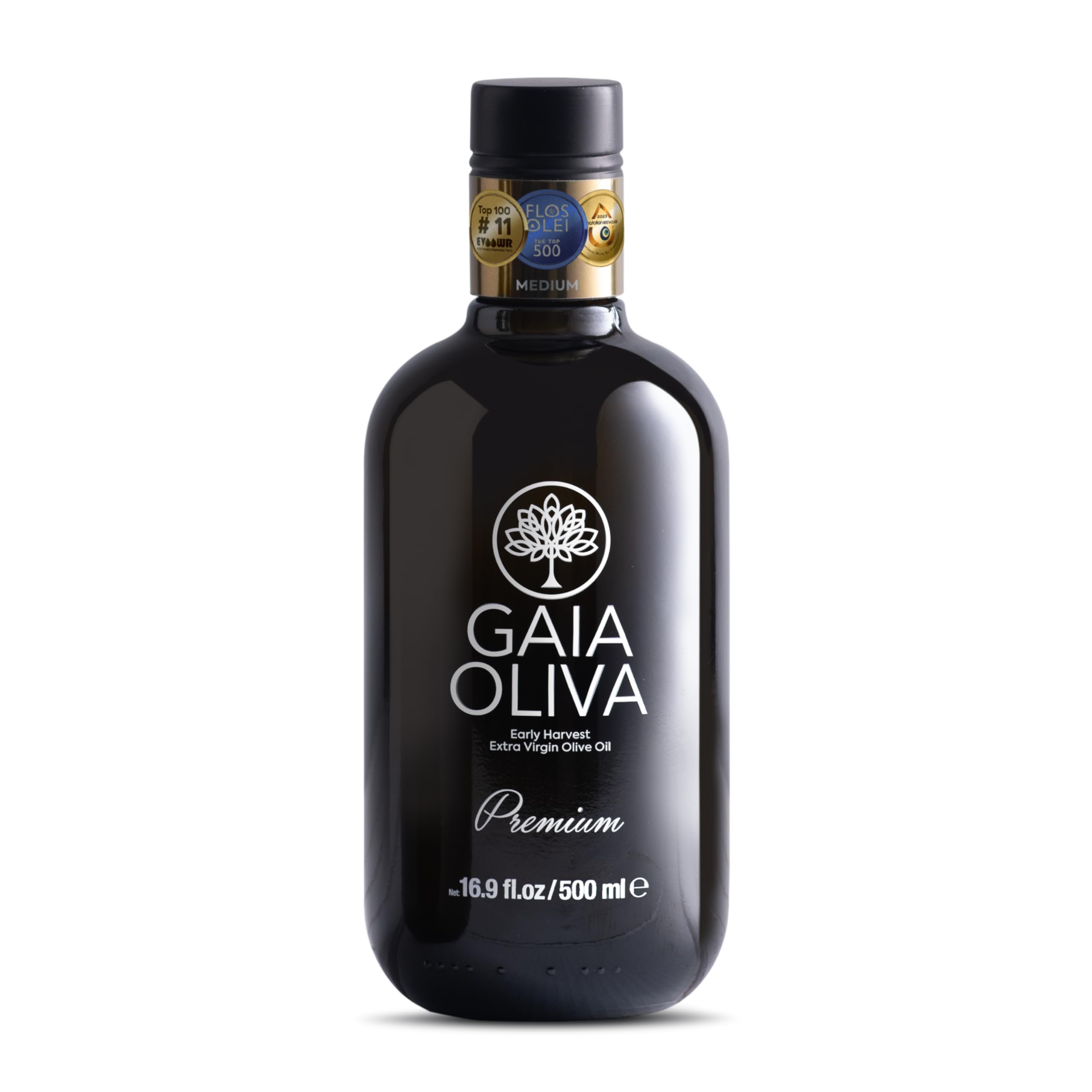 Extra Virgin Oil, Early Harvest Cold Pressed, Premium Ayvalik 500 ml Oil from Aegean Region - Winner of 16 International Awards (16.9 Fl Oz) (3)