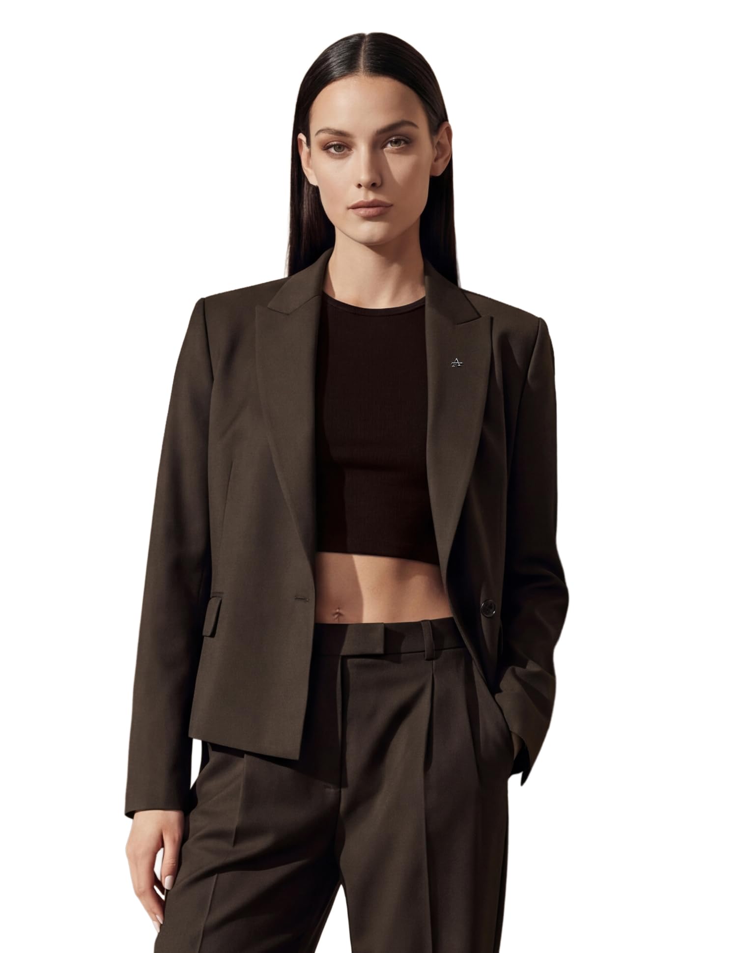 arrow Single Breasted Regular fit Cropped Blazer-picture-50