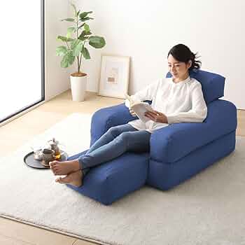 【人気再入荷】座椅子 ソファ 座椅子ソファ クッションソファ 3way 楽天市場】ベルメゾン 3WAYでくつろげる！クッション付き