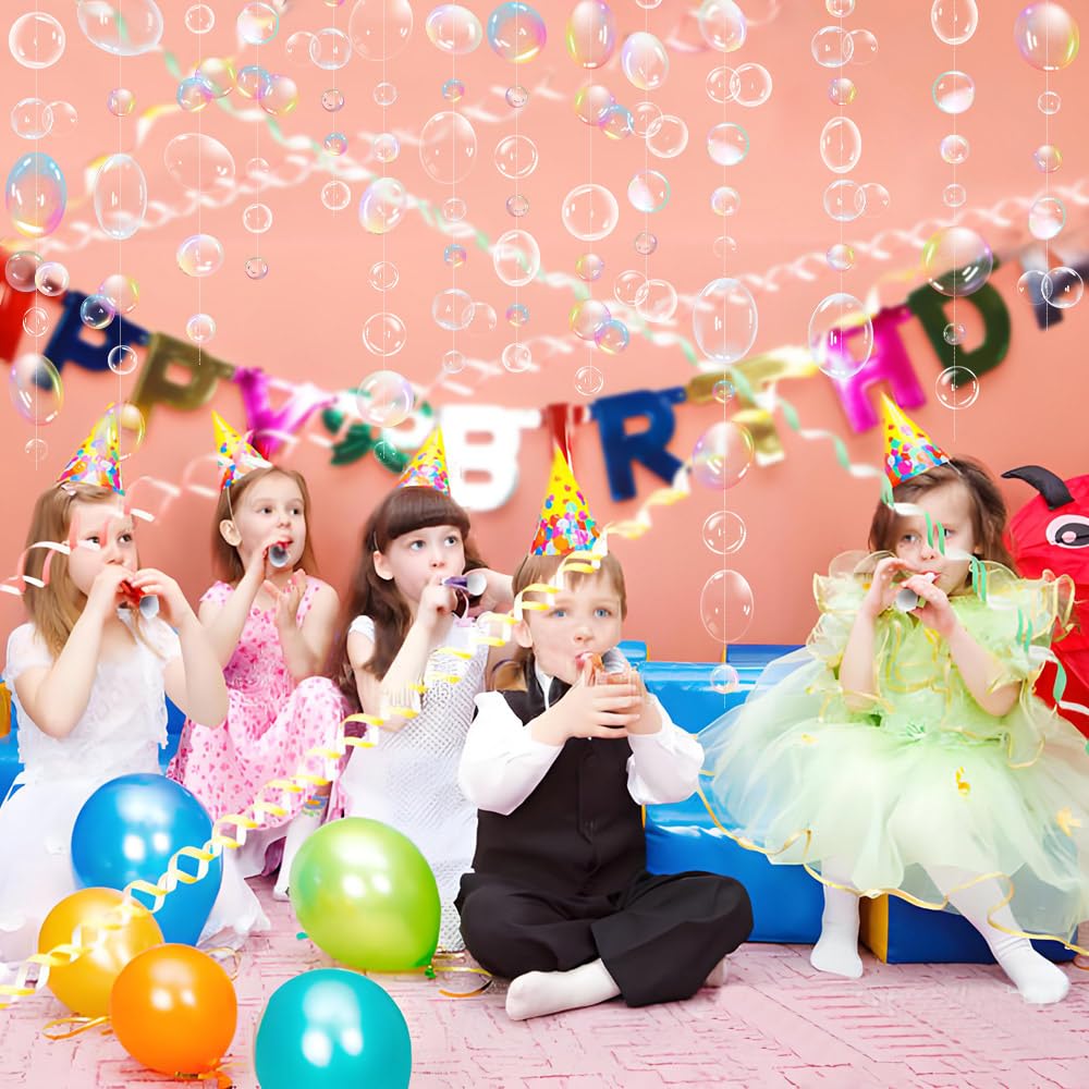 Mermaid Party Bubble Garlands - Under The Sea Decorations For Ocean Theme Parties