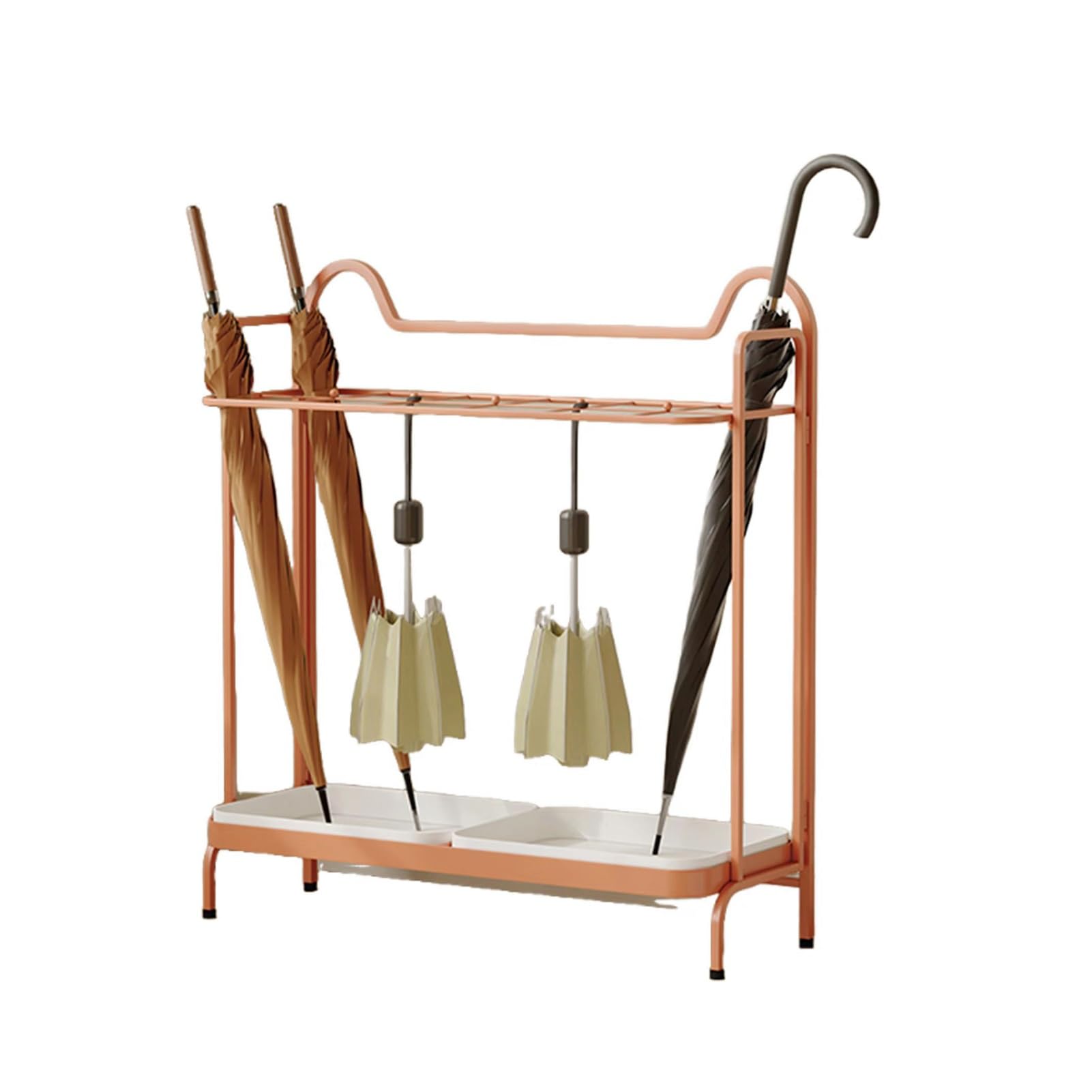 Porte-parapluie en métal pour stopper les flaques d'eau dans l'entrée de la maison