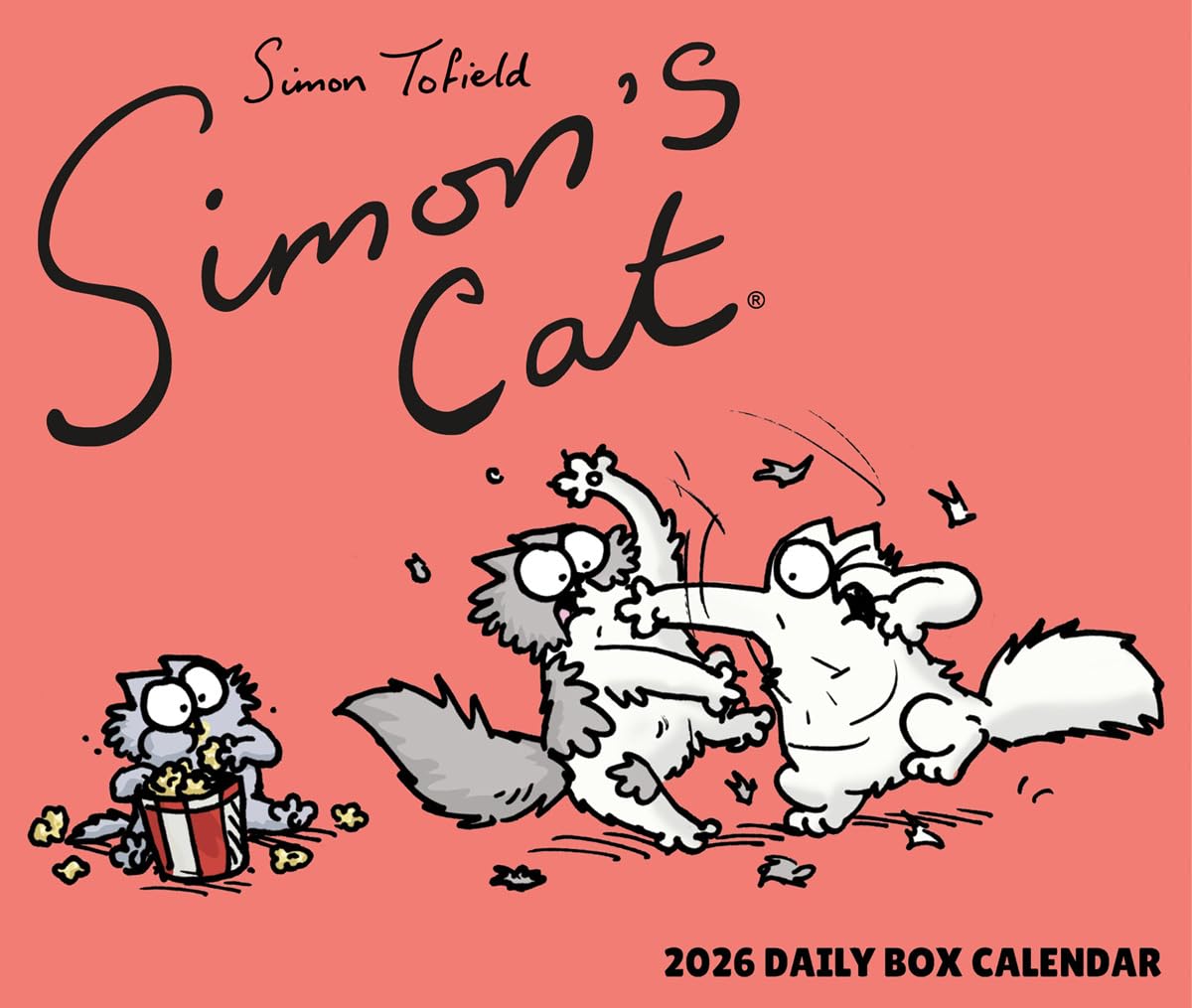 Willow Creek Press, Simons Cat 2026 Desk Calendar, 6.18'' X 5.43 ...