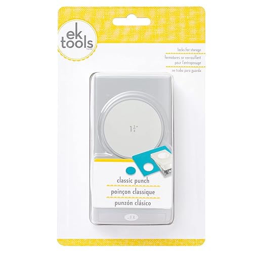 Miniatura 21 de EK Success. Perforadora de papel con punzón, círculo