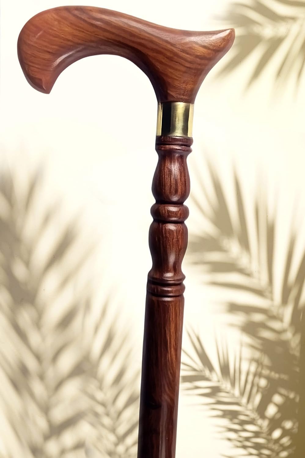 Cosy Tossy Wooden Walking Stick Beautiful Design/Women/Old People 37 Inches Natural Wood Walking Stick, Standard (B0BGHF93P2) Amazon Price History, Amazon Price Tracker
