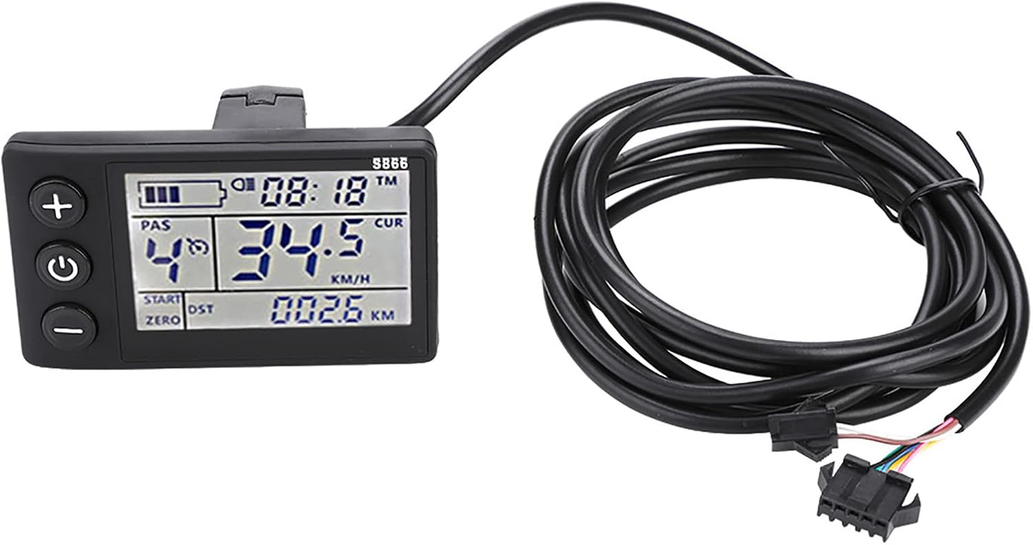 JTLB 24V-48V Waterproof LCD Display Panel Electric Bicycle Scooter Brushless Controller Kit