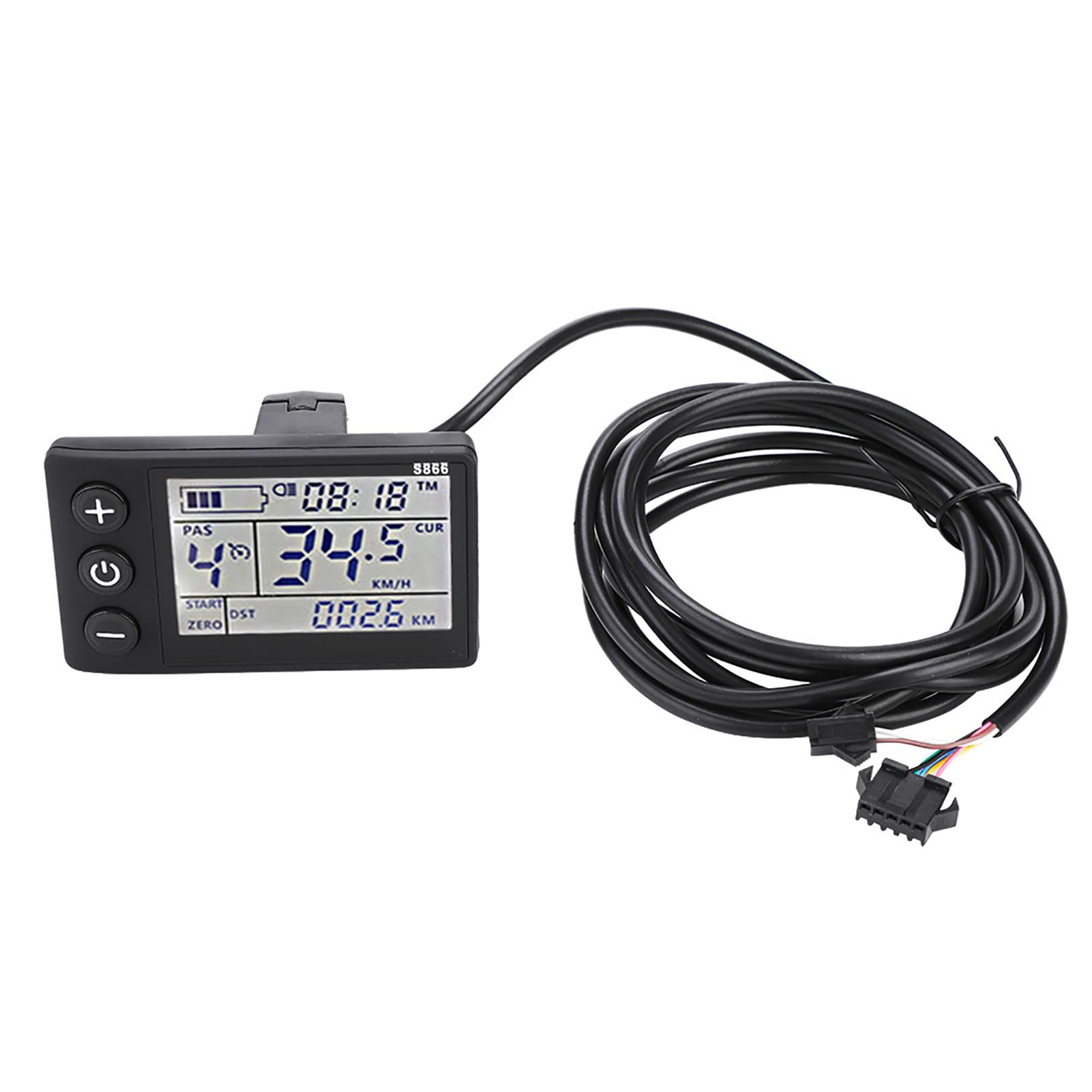 Contrôleur de moteur sans balais pour vélo électrique 24 V-48 V avec panneau d'affichage LCD 72 V avec kit de contrôleur de scooter LCD (24 V/36 V 250 W/350 W)