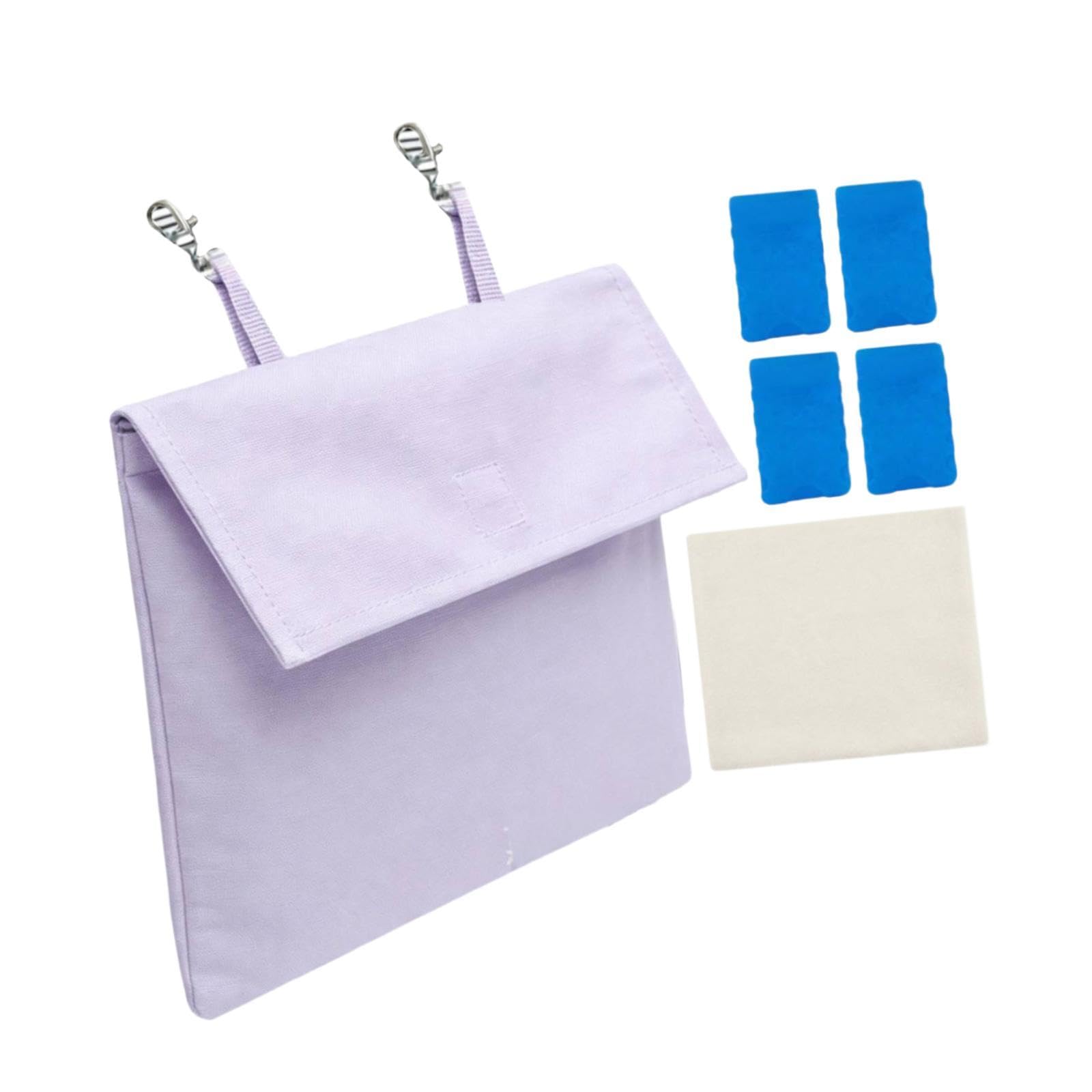 STYLEHEAVEN Cool Ice Pack for Pet Cage Summer Pet Cooling Pouch for Bunny Travel Rodents Purple with 4 Box|Pet Supplies| Dog Supplies| Clothing & Shoes-image-9