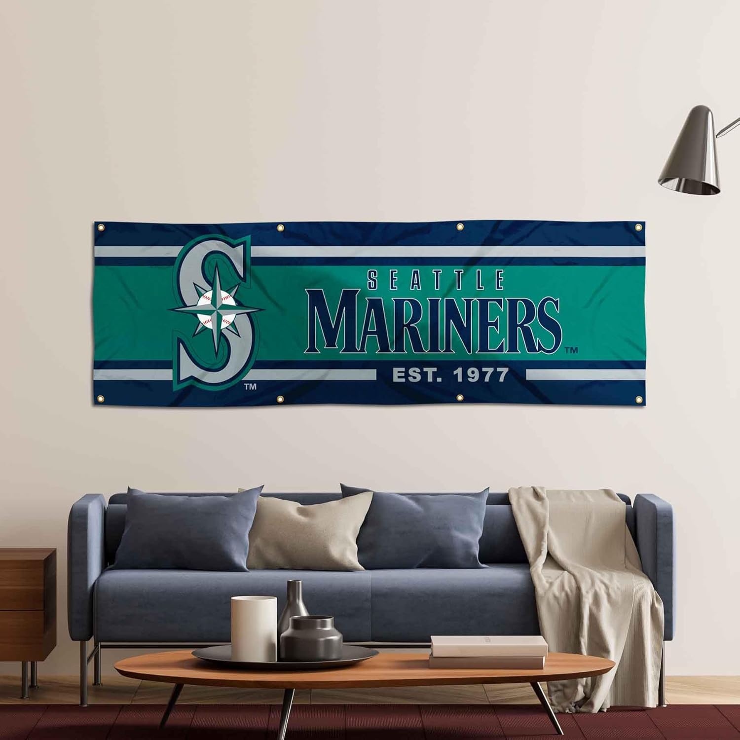Seattle Mariners Large 2x6 Foot Banner - Image 4