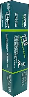 732 Multi-Purpose Sealant Silicone Clear 139 mL