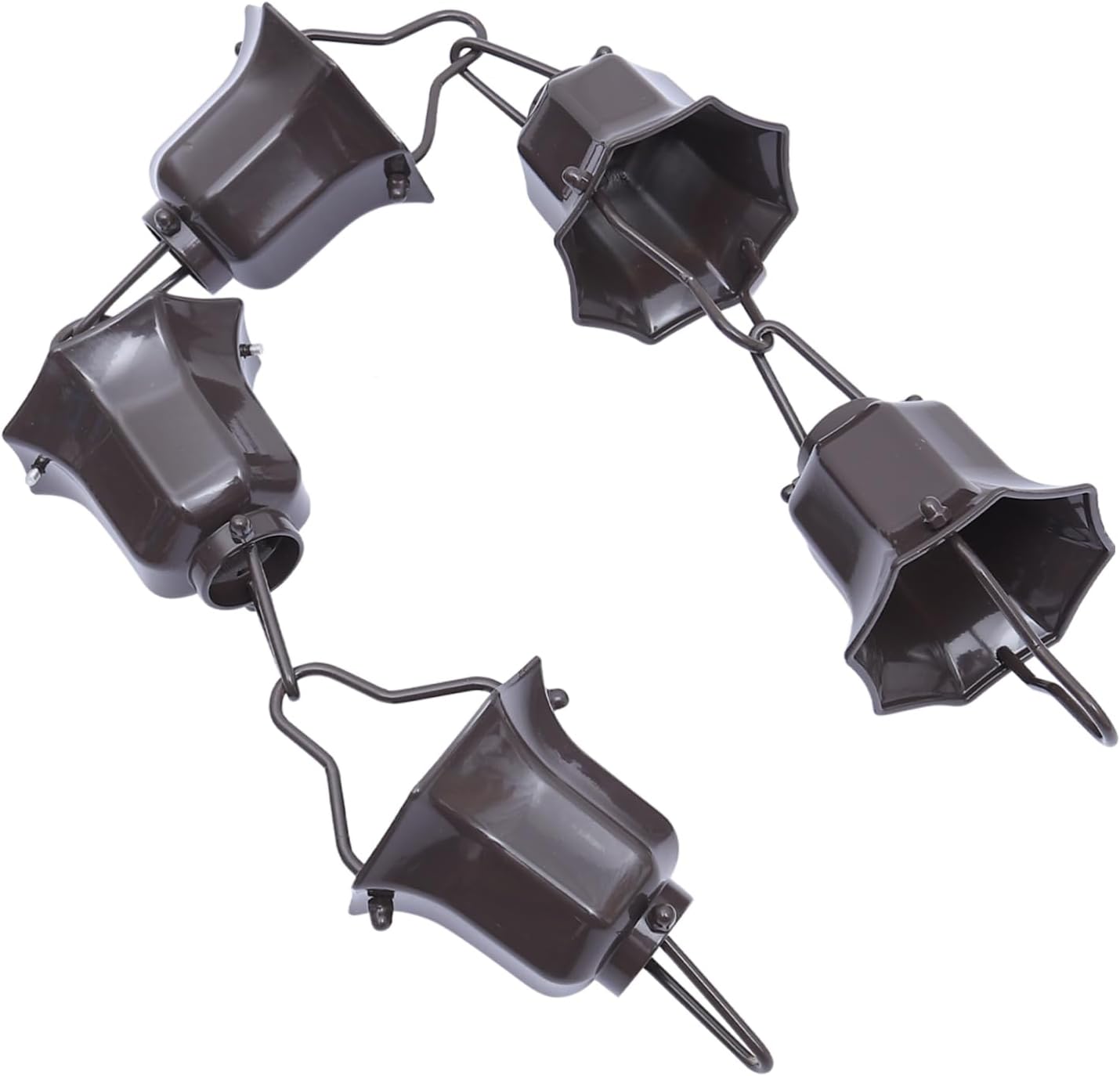 Lotus Rain Chain Easy Connect Detach Rustproof Material Japanese Garden Rain Chain for Gutter
