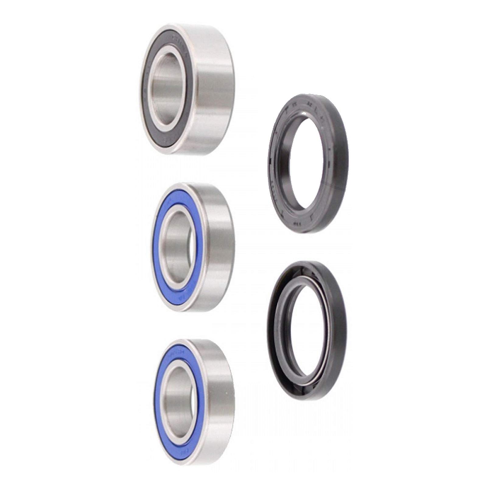 All Balls Racing - Set di cuscinetti ruota posteriore con anello paraolio per WR 300, anno di costruzione 2009-2013
