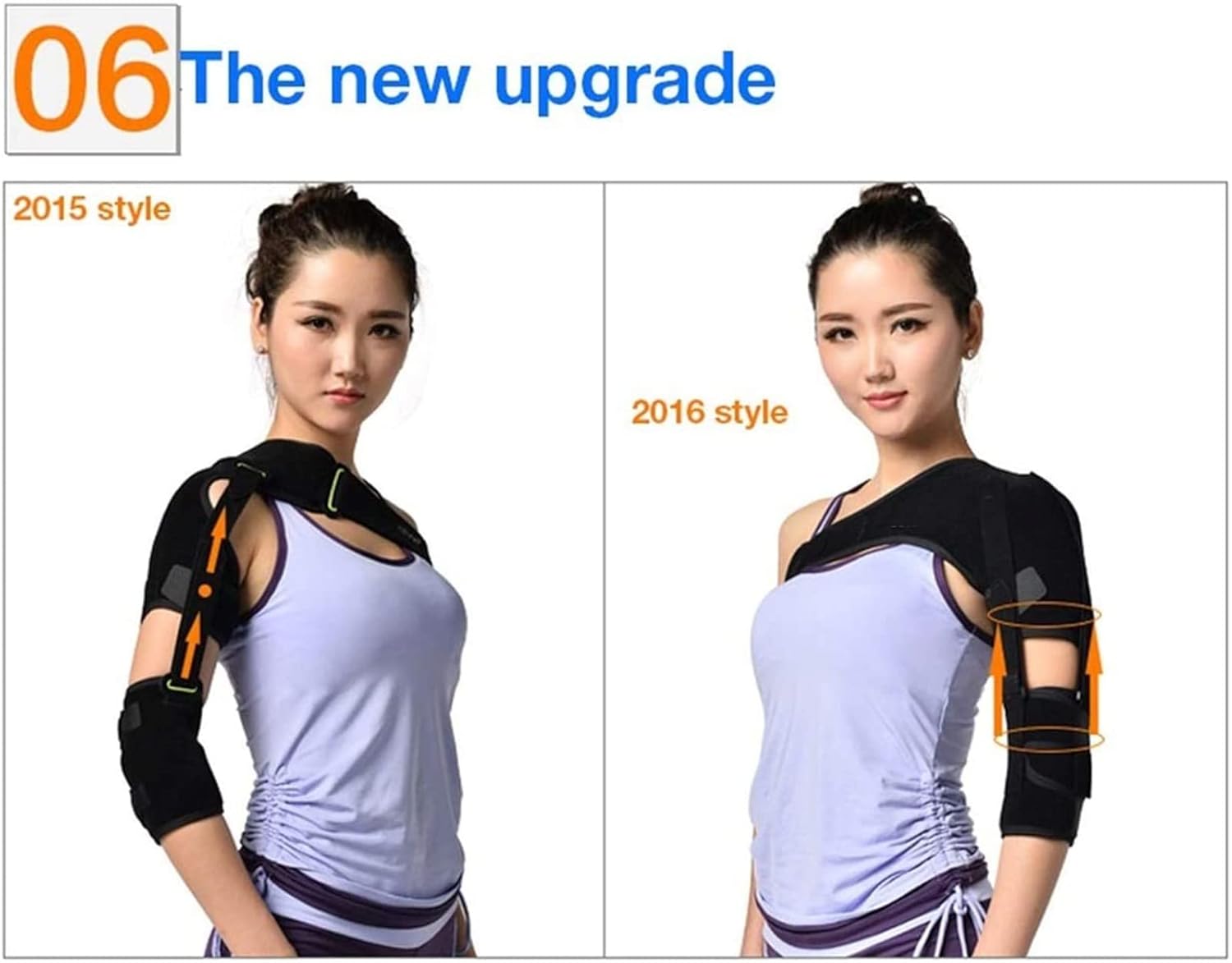 Shoulder Support, Shoulder Brace for Women & Men，Sleeve Wrap for Shoulder Stability and Recovery, Fits Left and Right Arm