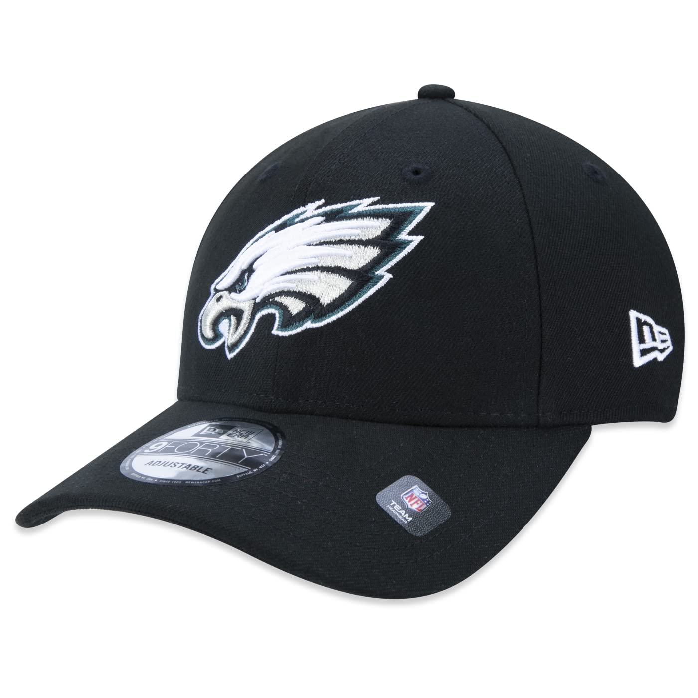 New Era Unisex Black 9Forty Snapback Cap - Philadelphia Eagles - One Size
