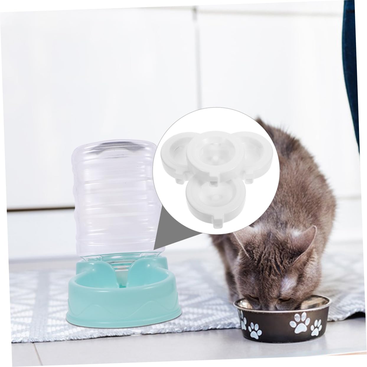 Hohopeti 8stücke Ersatzfilter Für -trinkbrunnen Geeignet Für Langlebige Und Effektive Wasserfilter Für Katzen Und Hunde Hält Wasser Frisch Und