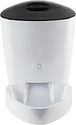 Hi by Geonav Alimentador Inteligente Wi-Fi, 4 Litros, para Pets, HIPETCOM, Compatível com Alexa, Branco