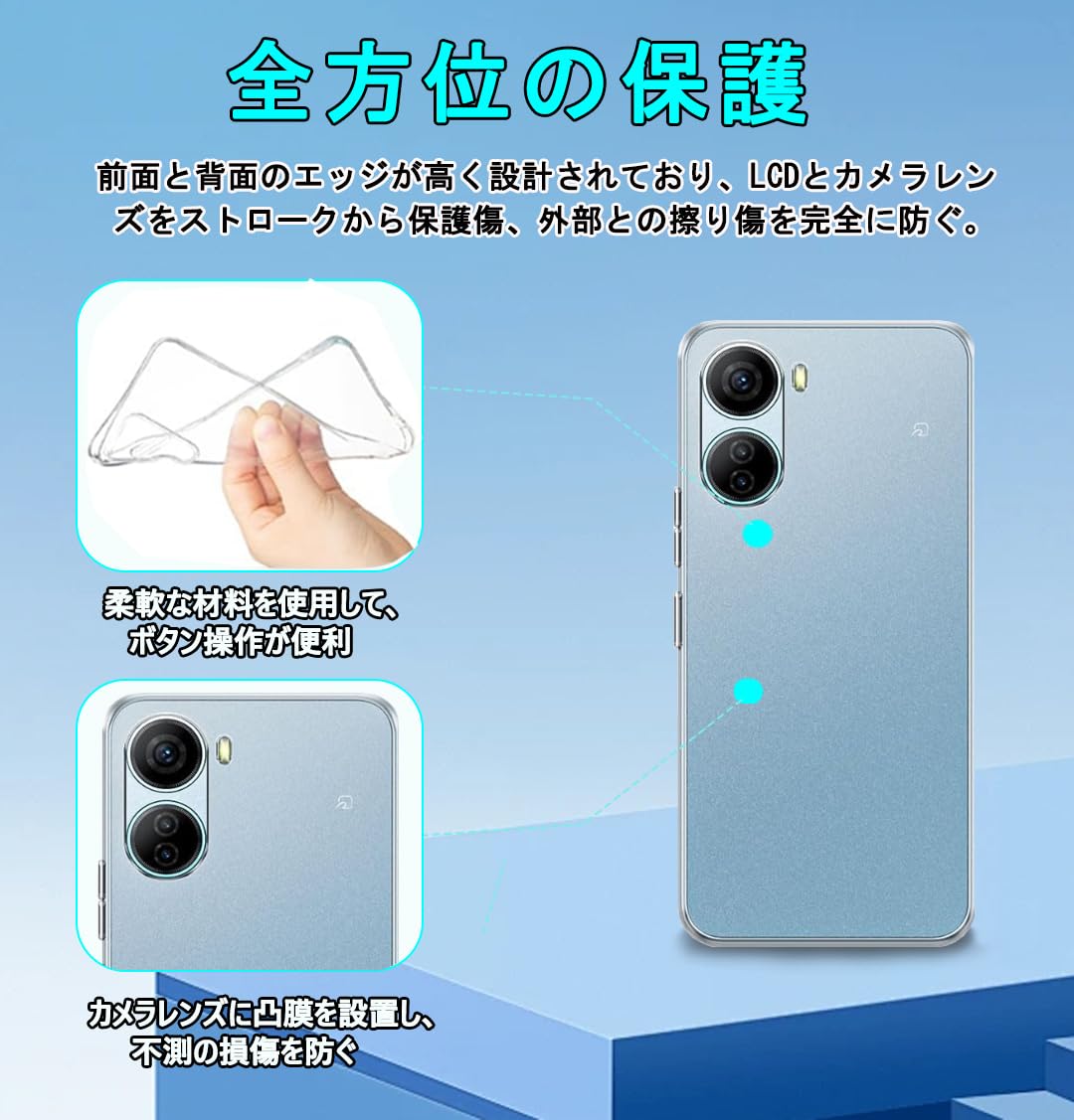 Amazon | Libero 5G IV ケース + ZTE Libero 5G IV フィルム