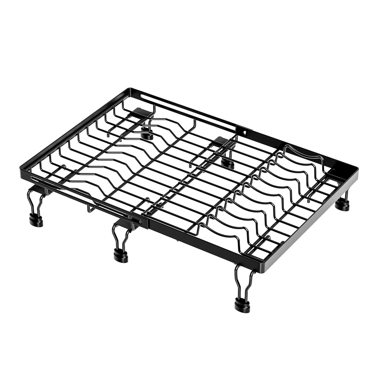 Xinsheinelry Expandable Kitchen Sheves Efficient Sink Storage Holder Practical Draining Rack for Utensils and Dishes Storage Shelf