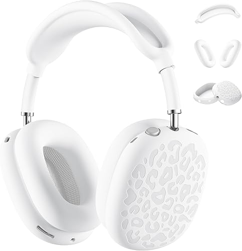 Miniatura 12 de Funda de silicona para auriculares AirPods Max, funda para almohadillas para los oídos, cubierta para auriculares y diadema para AirPod Max