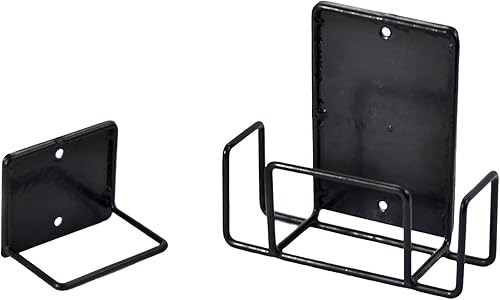 Miniatura 3 de Safety Storage Accesorios para pistola Mount Anywhere - Estante de metal recubierto de vinilo para rifle de escopeta (fabricado a mano en Estados