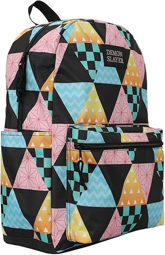 Miniatura 3 de Demon Slayer - Mochila para portátil con estampado de varios personajes, Multi colorido, Personalizado