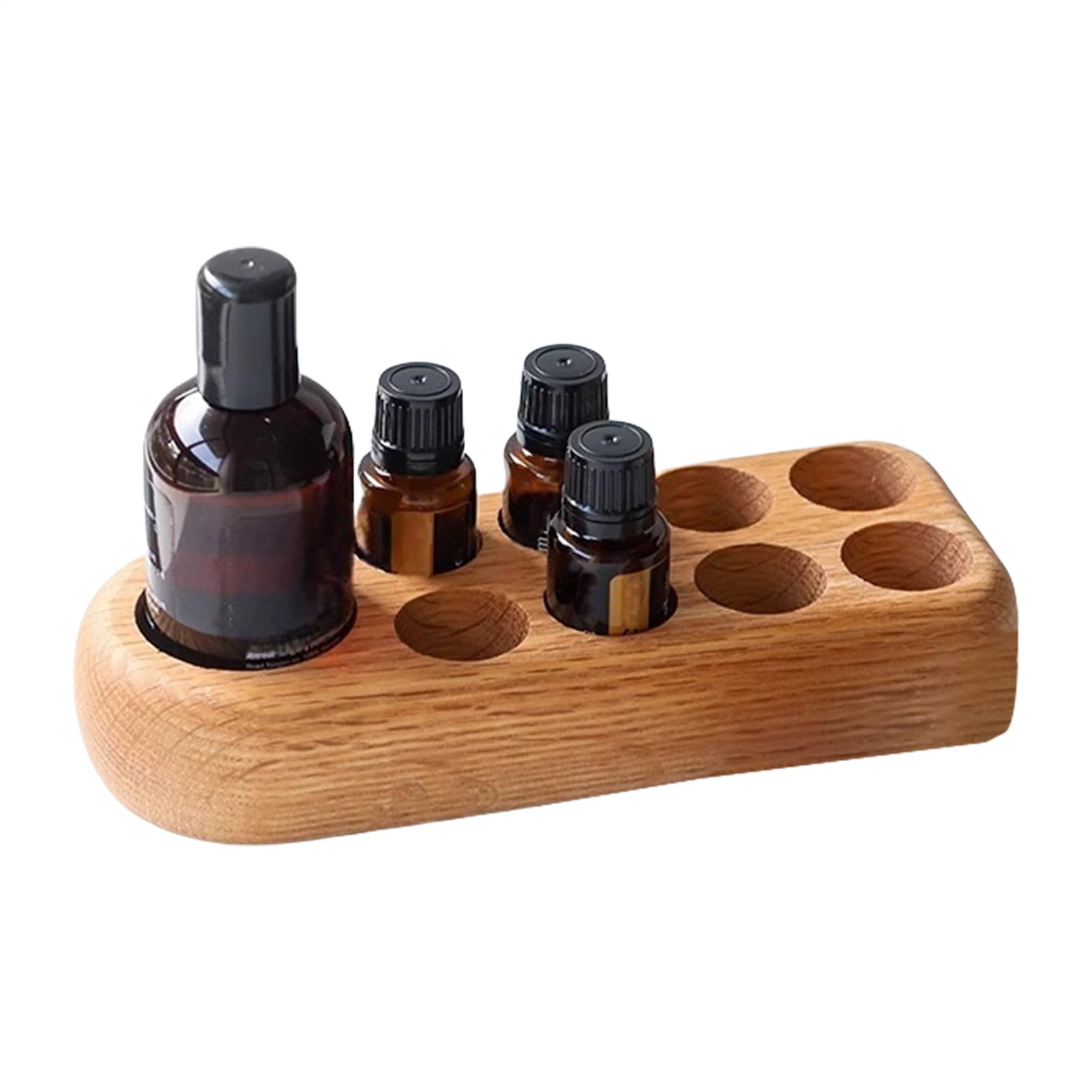 Organizador de esmaltes de uñas de madera estante para aceites