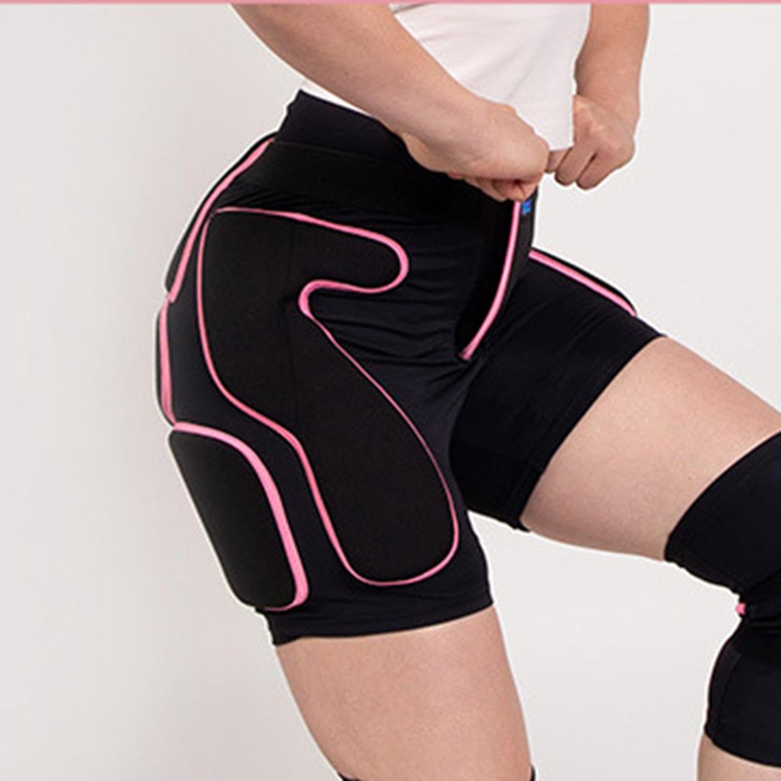 Short rembourré de Sport, Protection Professionnelle des Hanches, idéal pour Le Roller et Autres Sports de Plein air (Hommes et Femmes, vélo, Ski).