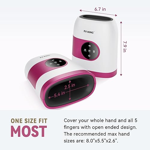 Miniatura 7 de FIT KING Masajeador de manos con masajeador FT-009A