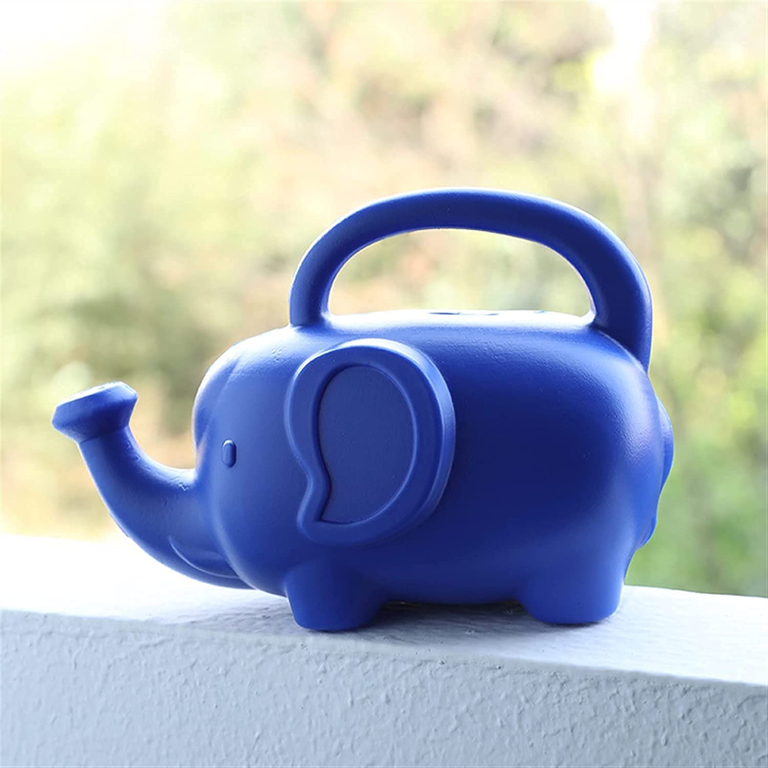 Rozpylacz Konewka Konewki Konewka Do Roślin Domowych Konewka Słoń Długa Wylewka Konewka Do Podlewania Bonsai Na Zewnątrz Domu Opryskiwacz (Color : Groen, Size : 20 * 13.5cm)