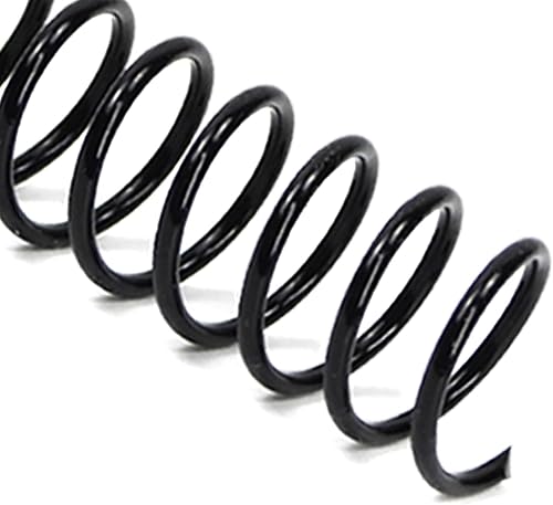 Miniatura 10 de Rayson Bobinas de encuadernación en espiral de plástico de paso 31, 716 pulgadas de diámetro, 0.437 in, se une hasta 80 hojas, tamaño carta (8.5 x