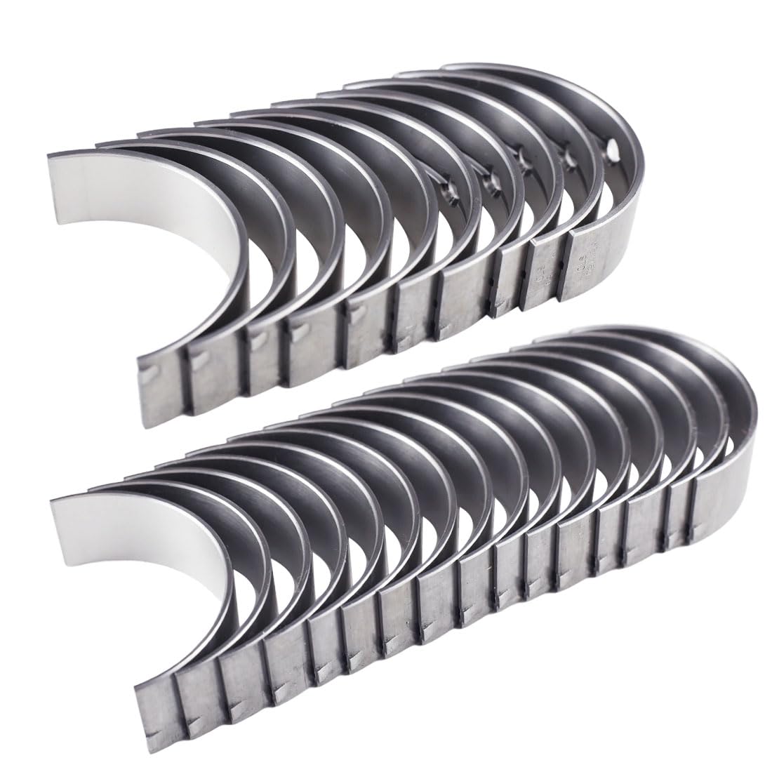 STD Main and Rod Bearings Kit Compatible with Chrysler Compatible with Dodge Compatible with Jeep Compatible with Ram 5.7L 6.1L 6.4L V8 2003-2016, MB1160 RB1160 MB5659SI CR8032CP