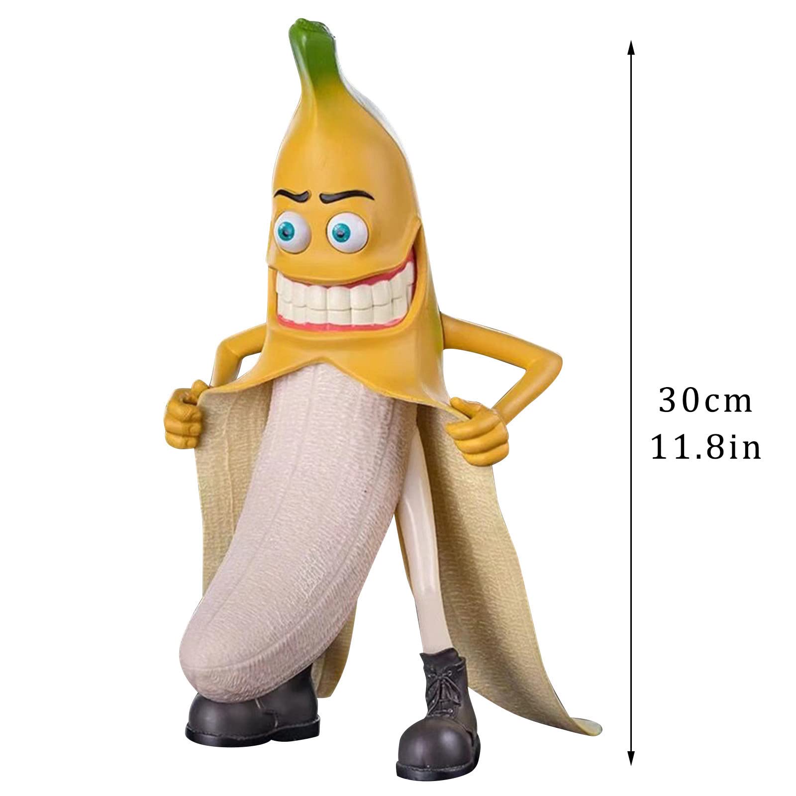 Amazon.co.jp: Evil Banana Man Outdoor Statue Decoration, Resin
