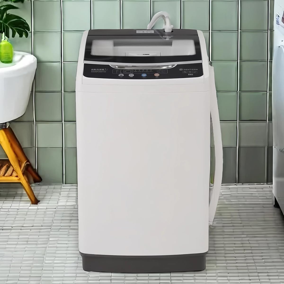 Amazon | Kennkari 洗濯機 8kg 全自動洗濯機 大容量 家庭用 8キロ 縦型