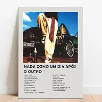 Quadro Placa Decorativa Racionais Nada Como Um Dia Após O Outro em MDF