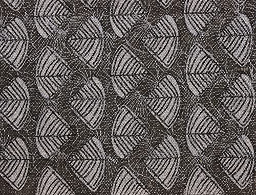 Tapis de couloir en coton tissé main au design géométrique chic