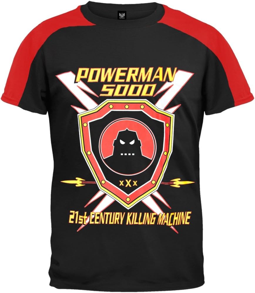 Powerman 5000 - Shield - Baseball T-Shirt