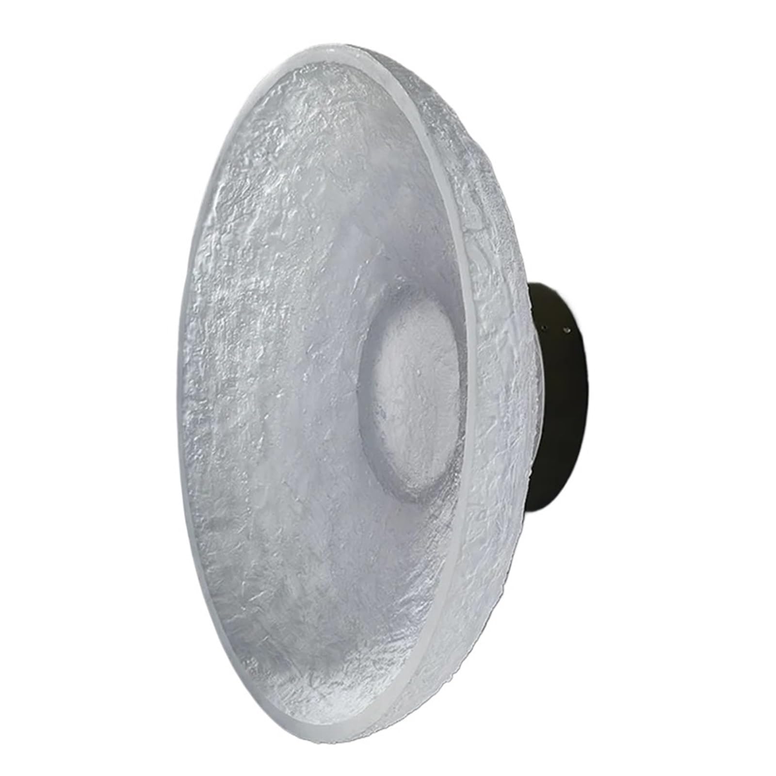 GDBAGKDQK Postmodern Designer Wall Lamp Round Living Room Bedroom Decor Hotel Villa Lighting Vintage Aisle Retro Transparent Sconce Bright Lights