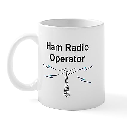 CafePress Ham Radio Operator Mug 11 oz (325 ml) Ceramic Coffee Mug