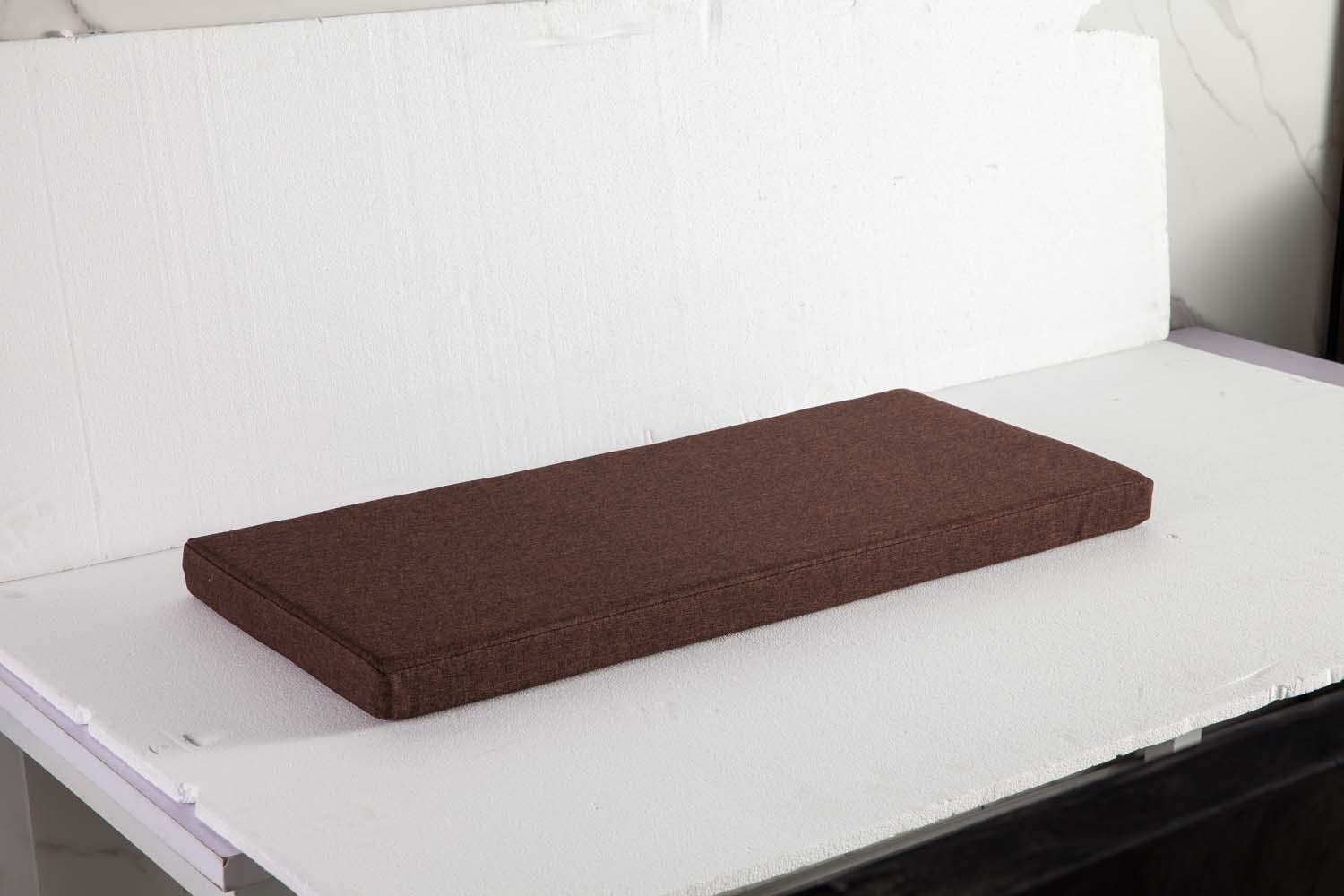 Bankkissen, 180 x 50 x 5 cm, dickes Schaumstoff-Stuhlkissen, abnehmbar, rutschfest, Sitzkissen für Außenbereich, Innenbereich, Garten, Terrasse, Schaukel, Fenstersitz