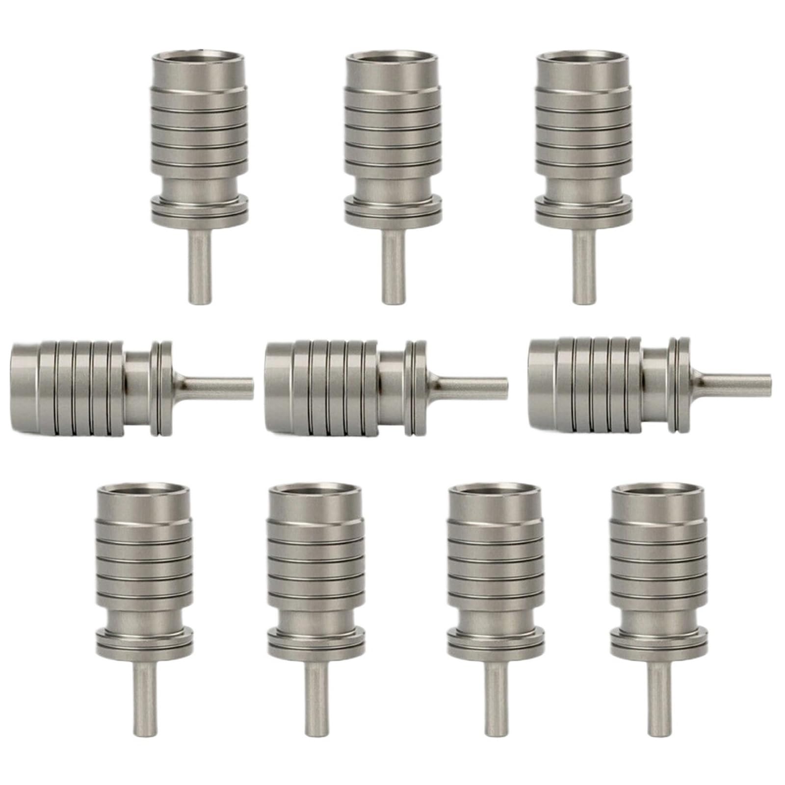 Transmission Solenoid Fit for CVT JF011E RE0F10A F1CJA Car Automatic Automotive Transmission Parts 10pcs 33510N-02 Oversized Pump Flow Control Valve Car Solenoid
