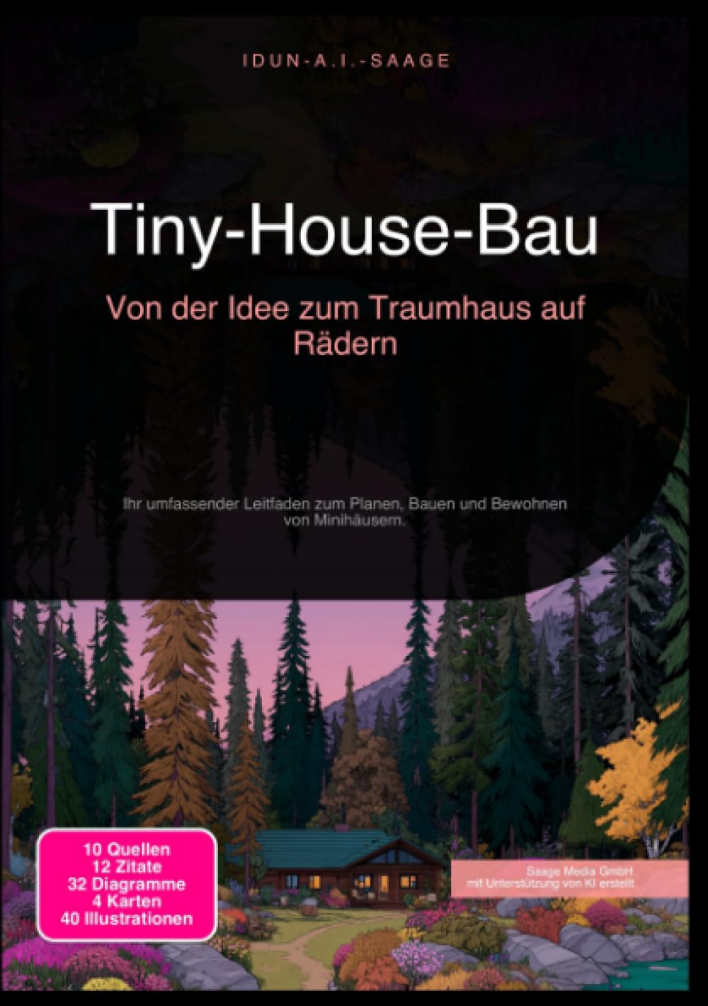 Tiny-House-Bau: Von der Idee zum Traumhaus auf Rädern: Ihr umfassender Leitfaden zum Planen, Bauen und Bewohnen von Minihäusern.