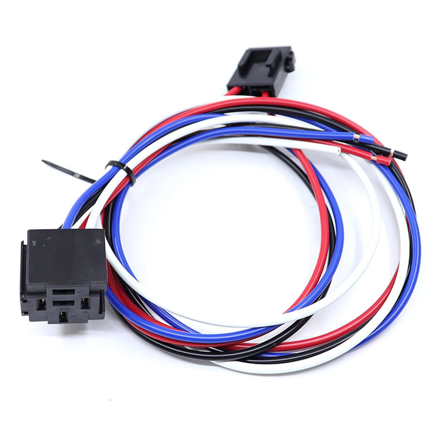 12V 4 Wire Electric Engine Grounding Relays Switches for Automotive Fan Thermostat Control Installation