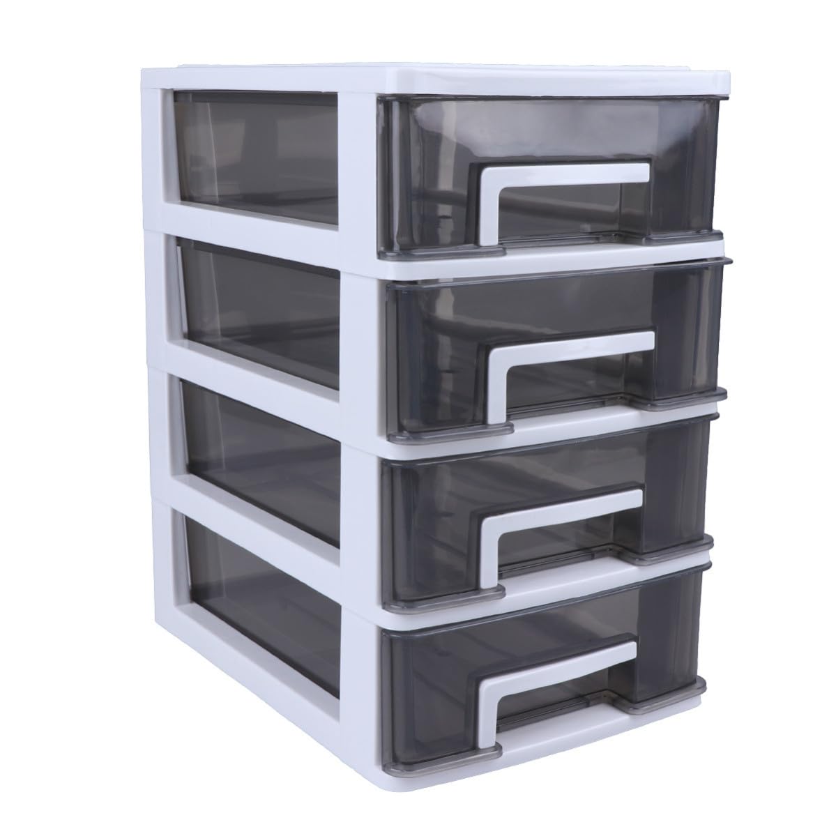 GANAZONO Caja de Almacenamiento de Plástico con Cajones, 4 Capas, Pp
